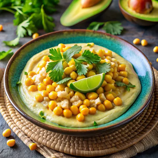 تاكو الأفوكادو والفاصوليا السوداء